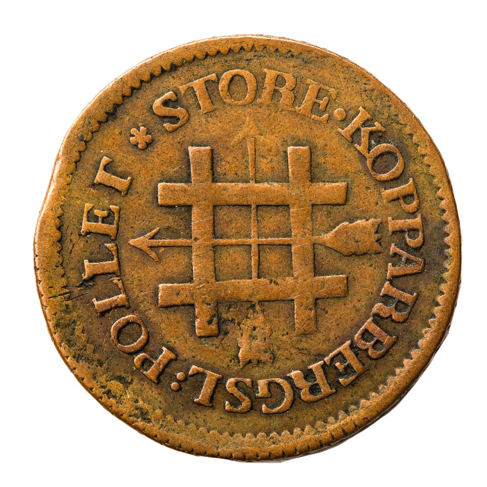 Myntpollett från Stora Kopparbergslag, 1762 - Skoklosters slott - 109389