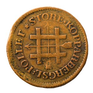 Myntpollett från Stora Kopparbergslag, 1762 - Skoklosters slott - 109389