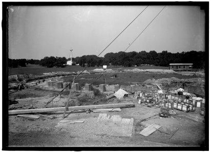 MEMORIAL AMPHITHEATRE, ARLINGTON. FOUNDATIONS LCCN2016866399