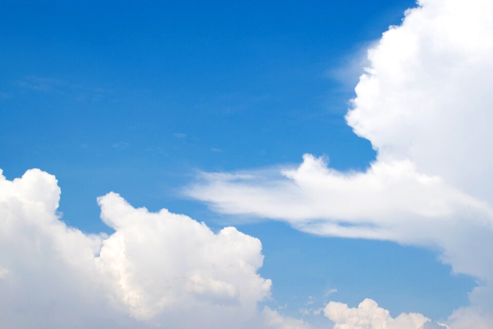 Cloud sky blue sky background