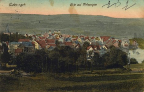 Melsungen, Hessen - Stadtansicht (Zeno Ansichtskarten)