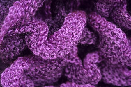 Macro textile wool