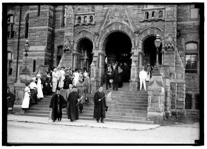 MEMORIAL TREES. MEMORIAL TREE PLANTING AT GEORGETOWN UNIVERSITY LCCN2016870077