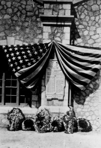 Memorial tablet for USS Chauncey (DD-3) at Gibraltar