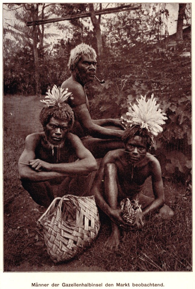 Men of gazelle peninsula