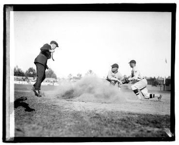 Men playing baseball LOC npcc.04376