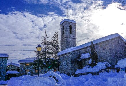 Cold travel sky photo