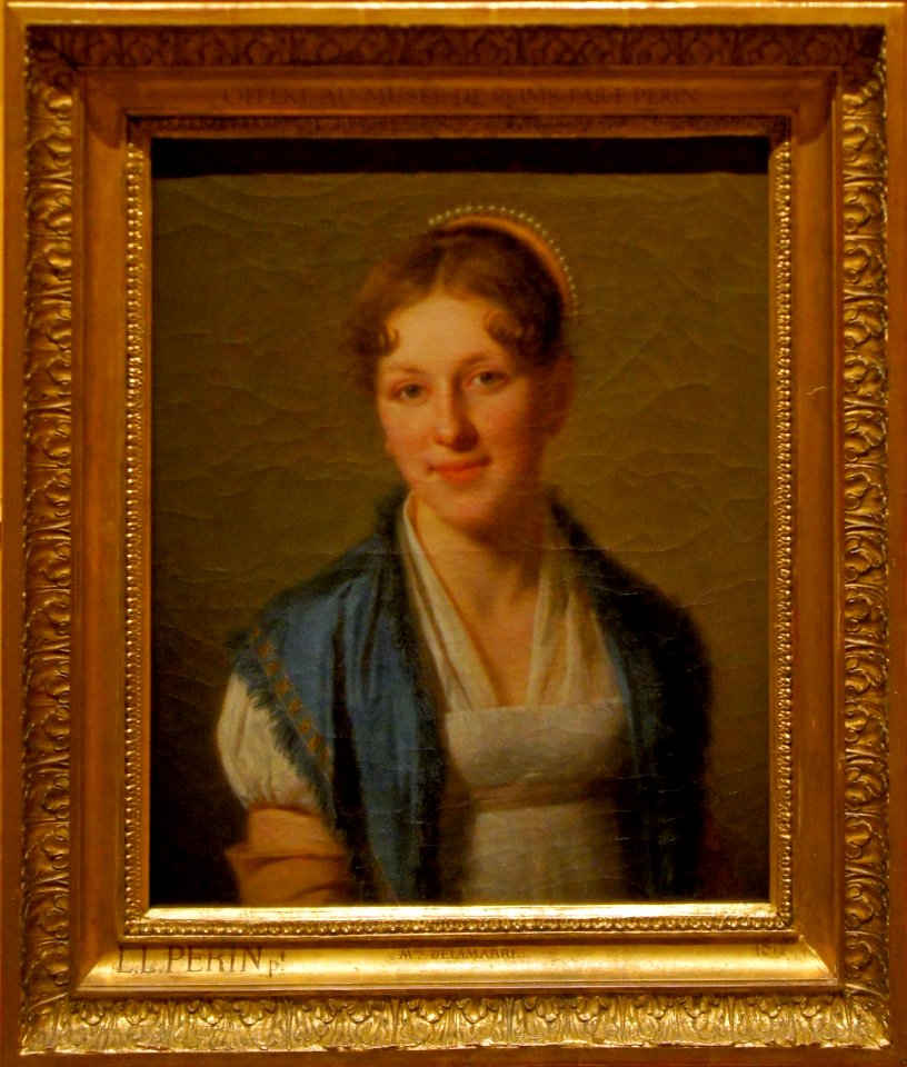 Melle Delamarre par Lié Louis Perrin Salbreu 1812