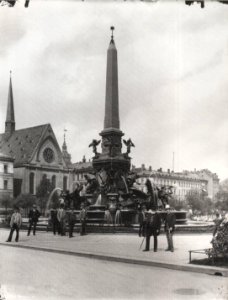 Mendebrunnen Leipzig vor 1893