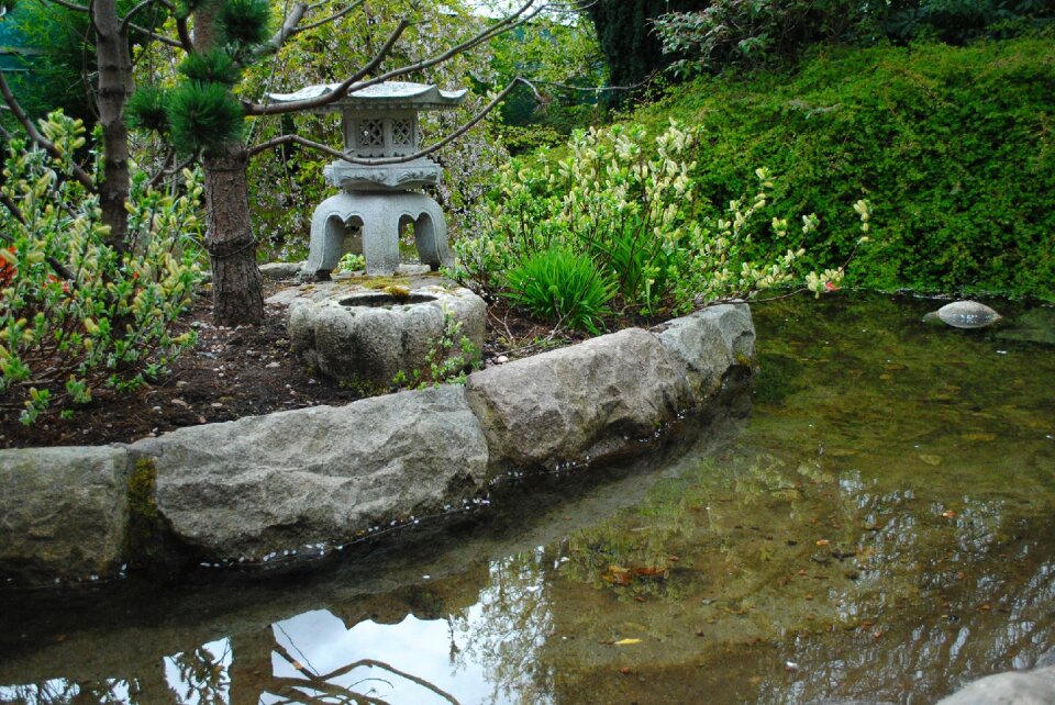 Calm japanese silence