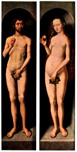 Memling Adam and Eve
