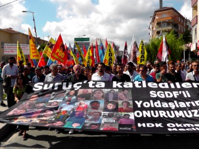 Merasîma Oxirkirina Qurbanîyên Êrîşa Pirsûsê 17