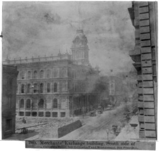 Merchants' Exchange Building - South Side of California Street between Leidesdorff and Montgomery, San Francisco LCCN2002723847