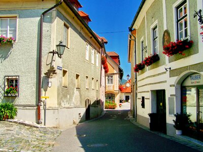 Street details weissen kirchen lower austria