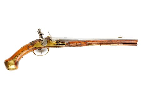 Merckel, flintlåspistol, 1705 - Skoklosters slott - 90765