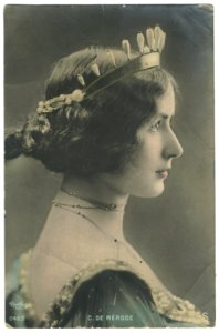 MERODE, Cléo de SW. 423. Photo Reutlinger