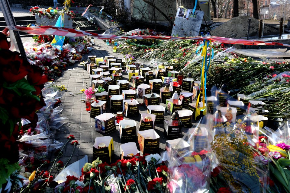 Memorial on Instytutska str., Maidan, March 14, 2014 (13147509263)