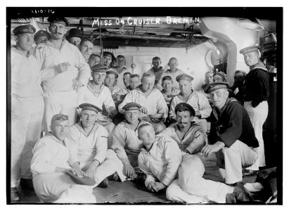 Mess on Cruiser Bremen LCCN2014688806