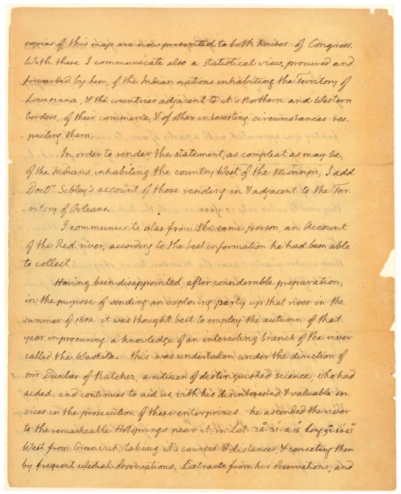 Message of President Thomas Jefferson concerning the success of the expedition of Lewis and Clark, 02-19-1806 (page 2 of 4) (6628107293)