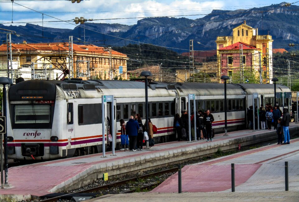 Transport railway line tourism photo