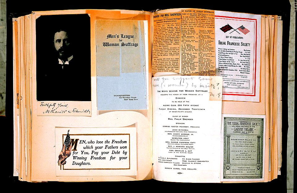 Men's League for Woman Suffrage, Miller Scrapbook LCCN2002719620