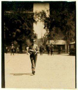 Messenger, City Hall Park, N.Y. LOC nclc.03697