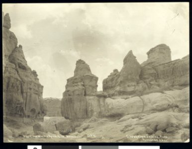 Mesa on which Acoma is built, ca.1900 (CHS-46817) photo