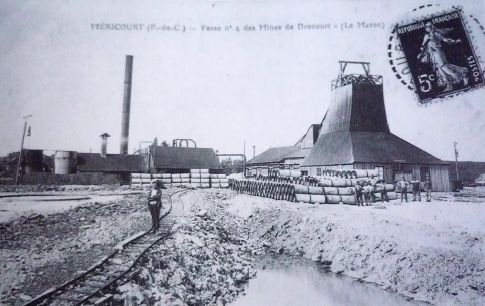 Méricourt - Fosse n° 4 - 5 des mines de Drocourt (A)