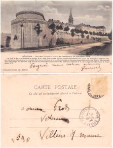 Mézières — Nouveau Château d'Eau et Pensionnat de Ste-Chrétienne (2)