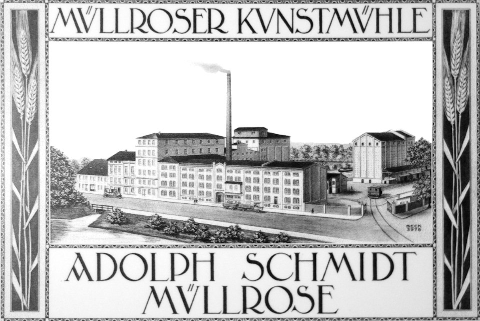 Mühle Müllrose um 1900