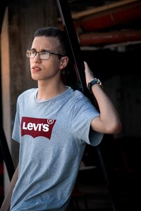 Fashion beautiful lad