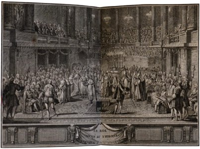 Mené au trone Louis XVI Patas 06128