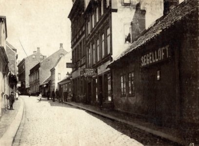 Möllegränden år 1900