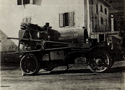 Mörser Auto des 38-ers im Etschtal. (BildID 15576439)