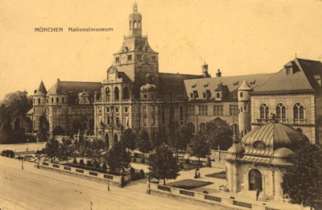 München, Bayern - Bayerisches Nationalmuseum (2) (Zeno Ansichtskarten)