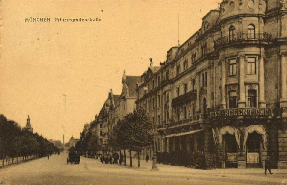 München, Bayern - Prinzregentenstraße (Zeno Ansichtskarten)