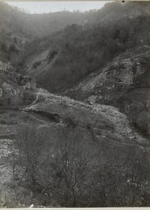 Mühle an der Bogistica vom Hang des Ravno Brdo. (BildID 15660528)