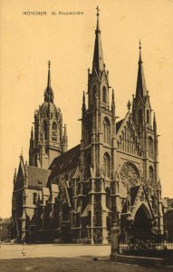München, Bayern - St. Paulskirche (Zeno Ansichtskarten)