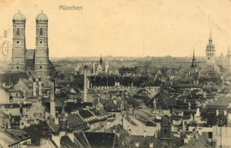 München, Bayern - Stadtansicht (Zeno Ansichtskarten)