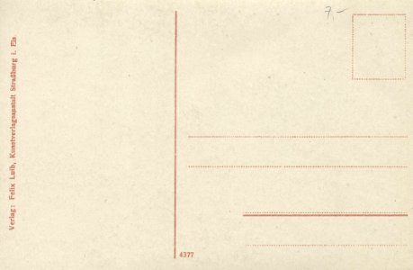 Mülhausen i. E., Elsass-Lothringen - Neuquartierplatz (back) (Zeno Ansichtskarten)