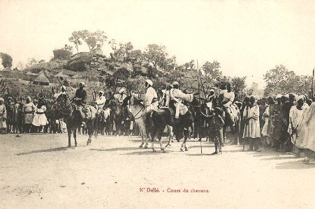 N'Dellé-Cours de chevaux