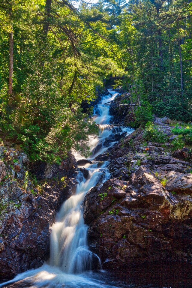 Crystal falls sault st marie waterfalls