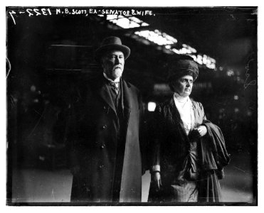 N.B. Scott, ex-Sen. & wife LCCN2014686984