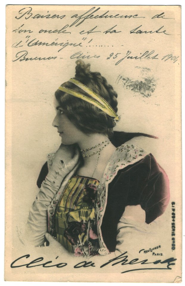 MERODE, Cléo de SIP. 69-20. Photo Reutlinger. Editorial Sign