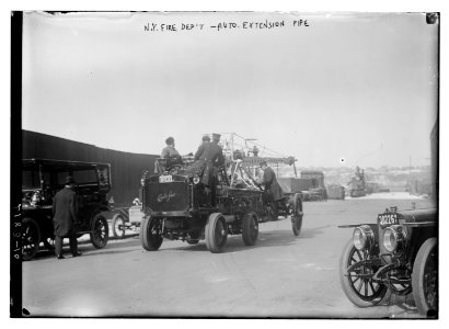 N.Y. Fire Department. Auto Extension Pipe LCCN2014689100