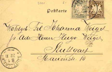 München, Bayern - Hof- und Nationaltheater (back) (Zeno Ansichtskarten)