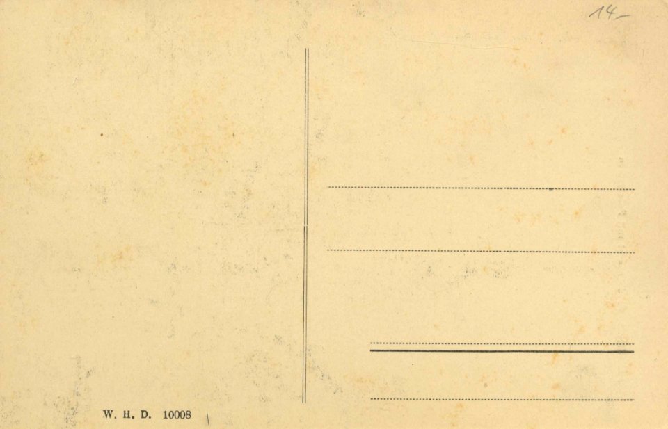 München, Bayern - Rindermarkt mit Petersturm (back) (Zeno Ansichtskarten)