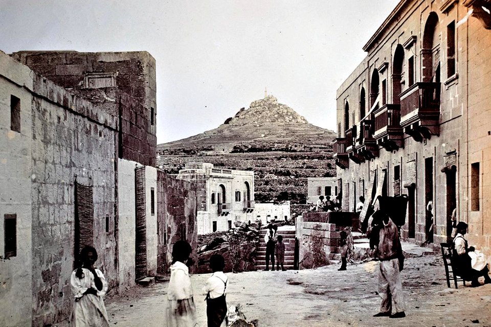 Merzuq Hill from Marsalforn, 1920s (The Fine Art Studio)