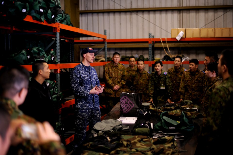 NAF Misawa & JGSDF soldiers break through language barriers 150226-N-EC644-093