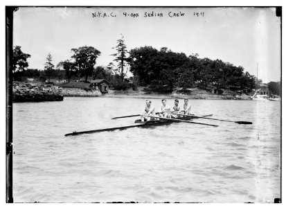 N.Y.A.C. 4-Oar Senior Crew 1911 LCCN2014689577